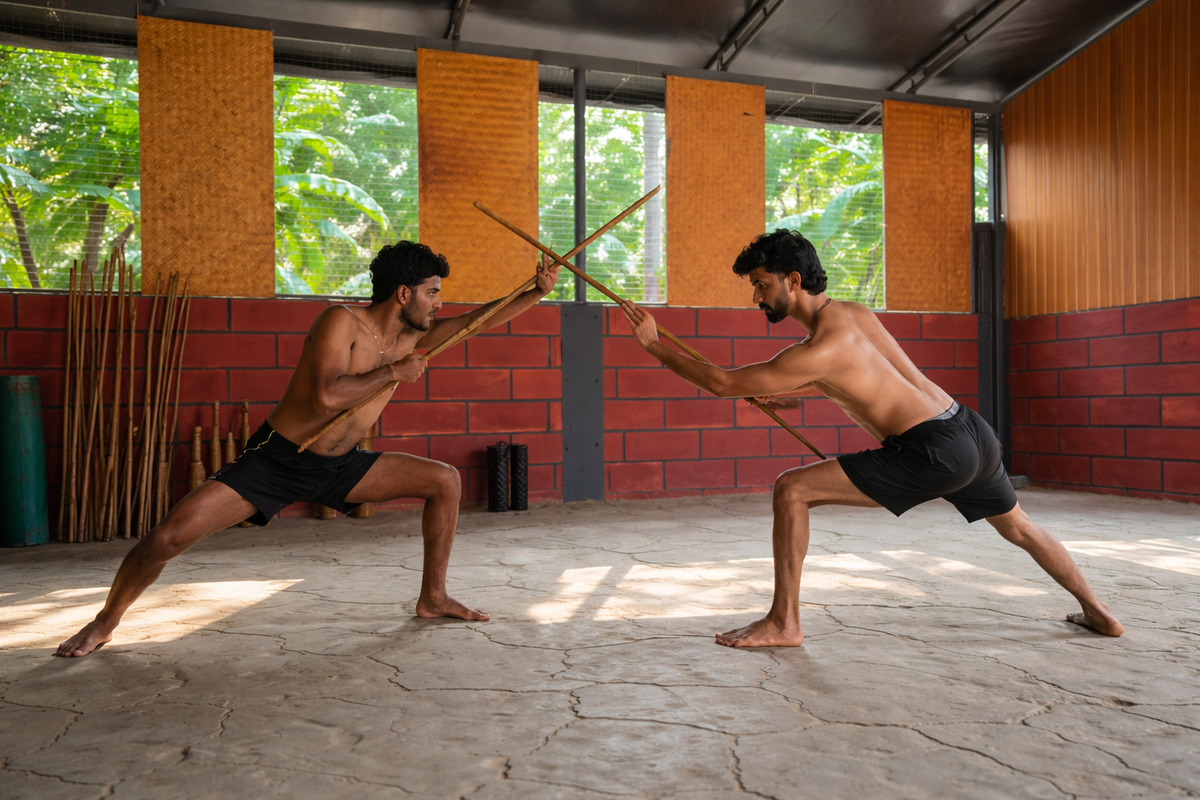 Silambam Training