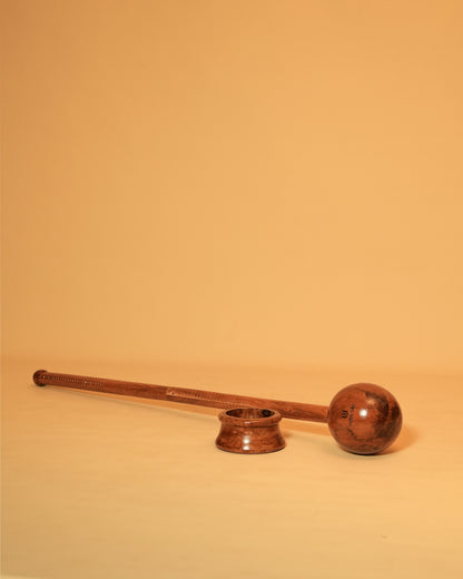 Wooden Ball Mace